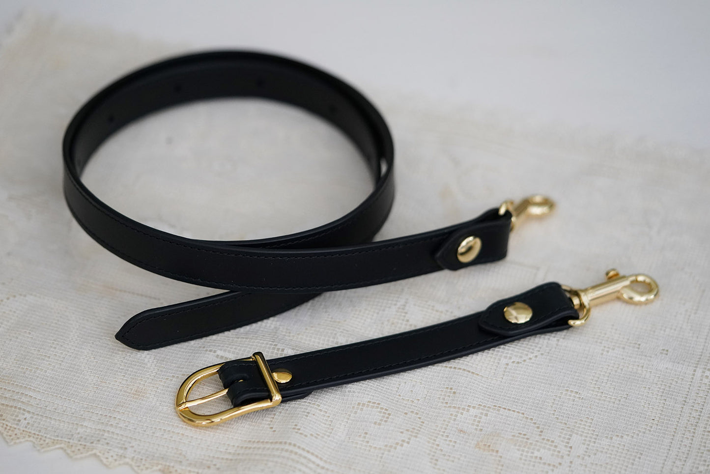 刺繍ストライプの2WAYバッグ